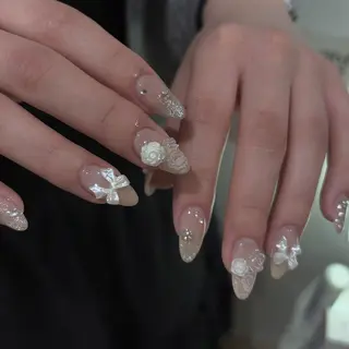 ネイル 韓国ワンホンネイル 🐈‍⬛natsuのネイルデザイン