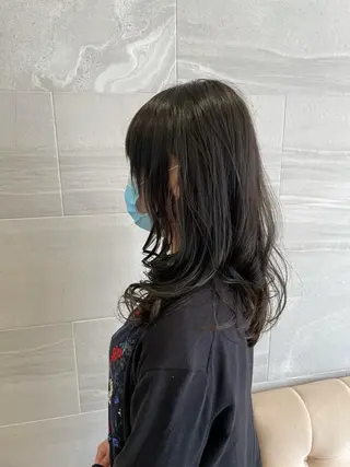 セミロング 應後 健一のヘアスタイル