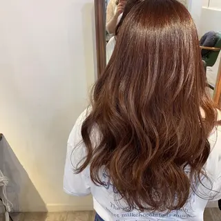 ロング カラー Zinaセントラル所属・須田 ゆかりのヘアスタイル