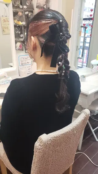 ヘアアレンジ 心斎橋/セットサロン /ボイボイのヘアスタイル