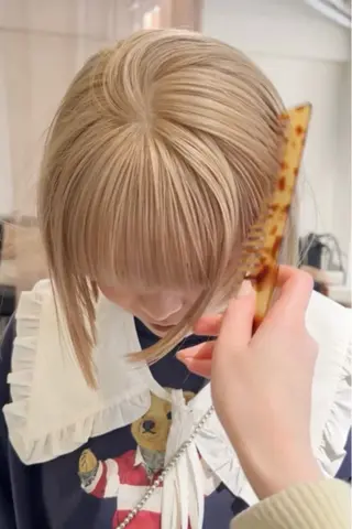 カラー 熊谷 由貴のヘアスタイル