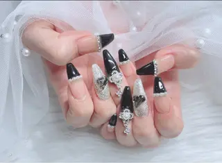 ネイル ETERNA Nail 銀座店【パラジェル/フィルイン/チップ長さだし/マグネット/ニュアンス】所属・ア カリのネイルデザイン