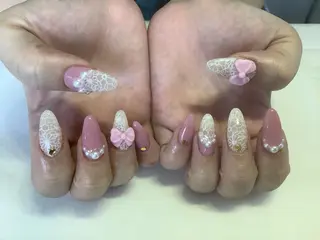 ネイル 💎🐰 saki. m 🐰💎のネイルデザイン