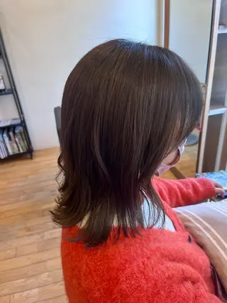 ミディアム AIRFLOW AMBITION所属・後東 れいなのヘアスタイル