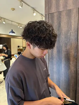 メンズ メンズパーマ/ 上原琉介のヘアスタイル