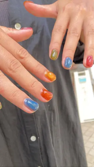 ネイル nailsalon　hue所属・小山 羽奈のネイルデザイン