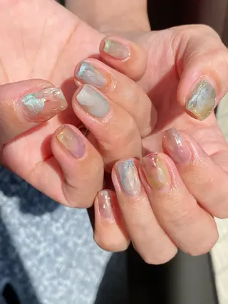 ネイル 草加ニュアンスネイル 🌚hersのネイルデザイン