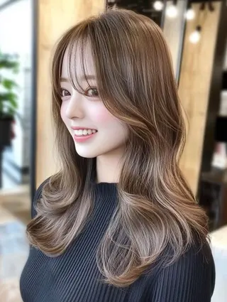 カラー GiseL kotoneのヘアスタイル