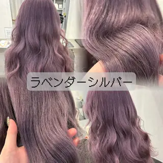 セミロング カラー 韓国透明感🇰🇷 SAKURAのヘアスタイル