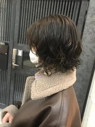 ミディアム パーマ 限定クーポン 💕大量更新ブリーチのヘアスタイル