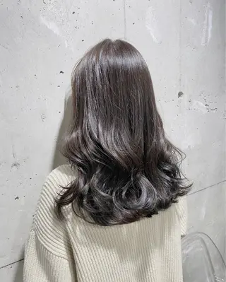 セミロング カラー La fith hair ray 札幌店所属・レイヤー/縮毛矯正/ 透明感カラー/マサキのヘアスタイル