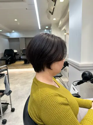 ショート あいこ/ハンサム ショート/銀座🌷のヘアスタイル