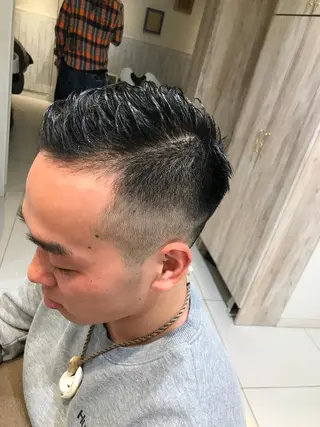 ショート メンズ Vir by browのヘアスタイル