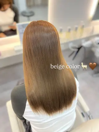 セミロング 髪質改善ｶﾗｰ🥣 ayaka🤎のヘアスタイル