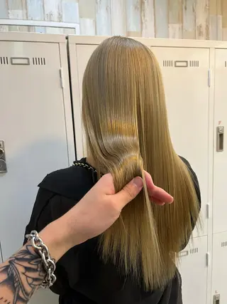 ロング カラー パーマ ヘアアレンジ メンズ 💎髪質改善特化💎 RUITOのヘアスタイル