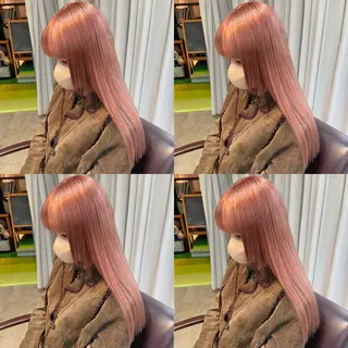 ロング カラー 💜ハイトーン💛 マジカルかいちゃんのヘアスタイル