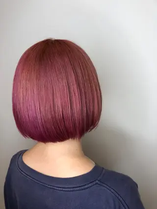 ショート カラー ヘアアレンジ 美髪.艶髪.髪質改善 LoLo.サリのヘアスタイル