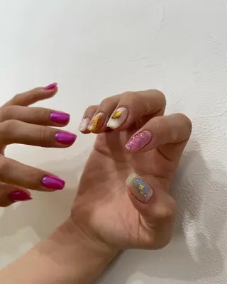 ネイル kiii.__ ✴︎*のネイルデザイン