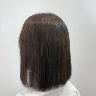 ミディアム カラー 久保 日菜奏のヘアスタイル