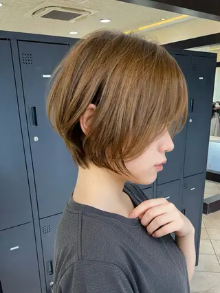 カラー 艶髪レイヤーの王 復活の大澤竜馬のヘアスタイル