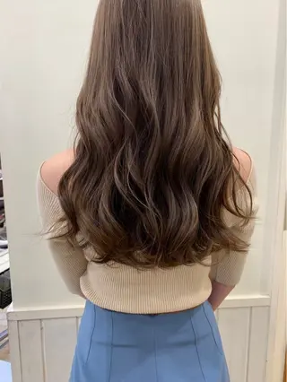 ロング 韓国ヘア ‎⟡.·KANA🐥のヘアスタイル