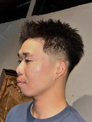 ショート L.A  BARBER SHOP大津店所属・山本 祐太のヘアスタイル