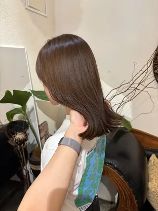 ミディアム putri店長 和田鈴采のヘアスタイル