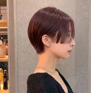 ショート 髪質改善✨縮毛矯正 ショートボブ/ともきのヘアスタイル