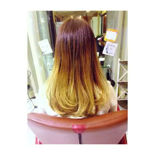 ロング カラー 山下 直人のヘアスタイル