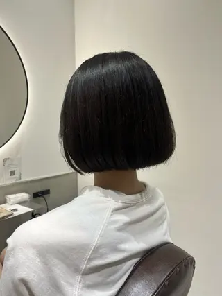 ショート 髪質改善/レイヤー× 縮毛矯正🤍maiのヘアスタイル