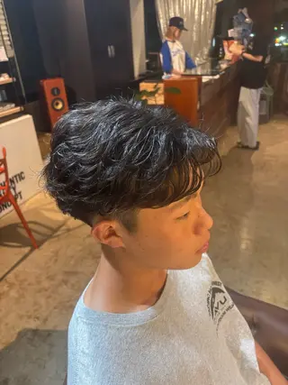 パーマ メンズ 平川 海夢のヘアスタイル