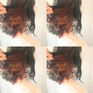 ミディアム カラー nambu-GARDEN所属・上田 昂雅のヘアスタイル