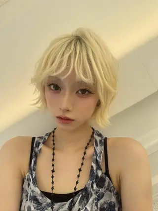 ショート カラー 💎透明感カラー特化 💎TAISEIのヘアスタイル