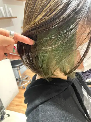 ショート カラー 🌈🌸あおき みちる🌟💗のヘアスタイル
