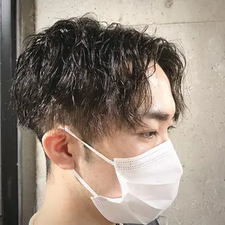 パーマ メンズ メンズブリーチカラー /パーマ ごーた立川のヘアスタイル