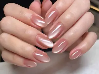 ネイル Amandine所属・渋谷/4週間取れない フィルイン/パラのネイルデザイン