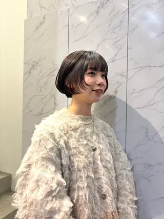 ショート miu /透明感カラーのヘアスタイル