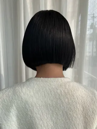 ショート ボブ/ショートボブ/ 岡山駅/別曽遥也のヘアスタイル