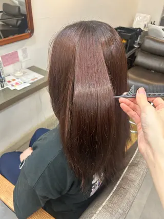 ロング カラー 🌱メンズカット募集 中🌱ナノコのヘアスタイル