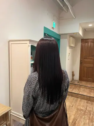 カラー 石澤 萌茄のヘアスタイル