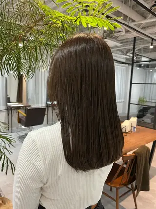 ロング 佐藤 香苗のヘアスタイル