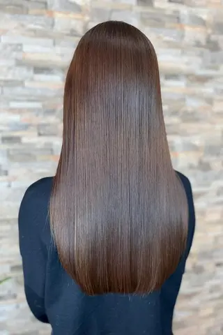 ロング 女性カット🎨カラー 🌀パーマ宮部楓奈のヘアスタイル