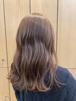 ロング カラー 平井 沙奈のヘアスタイル
