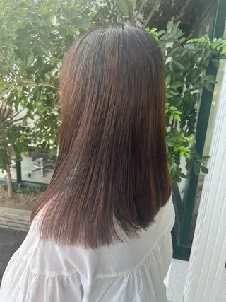 セミロング 超簡単スタイリング/ 時短かわいい/ 祐樹のヘアスタイル