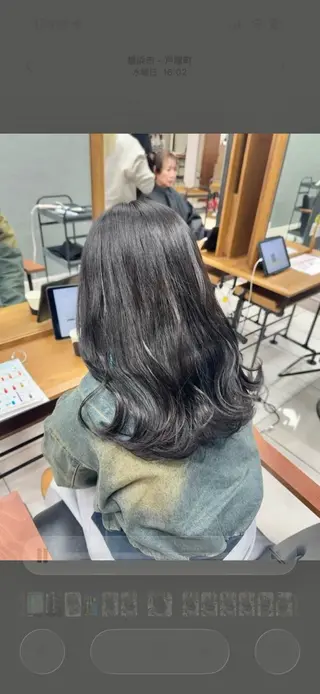 ロング カラー ブリーチ/レイヤー/ 透明感カラー/さくらのヘアスタイル