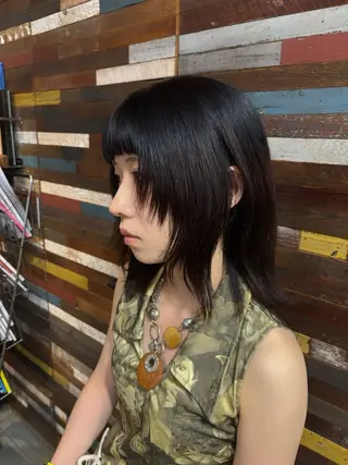 ミディアム カラー パーマ 🧃吉祥寺/ボブ レイヤー/カサイ🧃のヘアスタイル