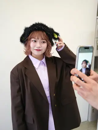 ミディアム Koya ショート/ボブのヘアスタイル