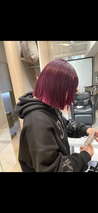 ショート カラー hayaka todaのヘアスタイル