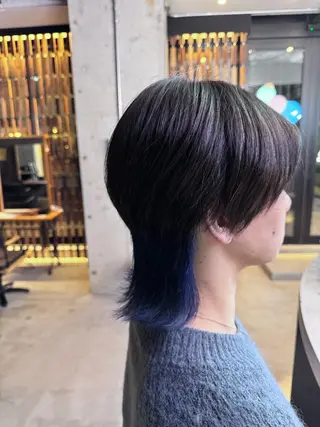 メンズ 透明感カラー/ 艶カラー/将生のヘアスタイル