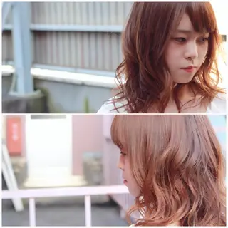 ミディアム カラー Viage （ビアージュ）のヘアスタイル